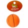 Brying Malaya "Basketball Ball" 5.5 cm, dark brown