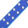 The collar of the clinker in 2 rows, 65 x 3.4 cm, Osh 50-60 cm, blue