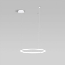 Светильник подвесной Eurosvet Float 90284/1, LED, 37 Вт, 3300/4200/6500К, 2730Лм, 660х600х1000 мм, пульт ДУ, цвет белый
