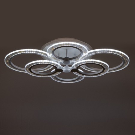 Люстра с ПДУ 1888/6 LED 108Вт диммер белый 44х62х12 см BayerLux-9