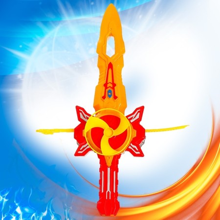 A set of wolves "Super Sword", a double launch, with a turntable, Mix color-13