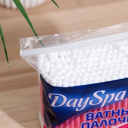 DAY SPA cotton sticks with SIPs. Lock Rozov 200 pcs-2