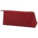 Cosmetic bag with lightning, red color