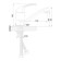 Rossinka A35-22 washbasin mixer