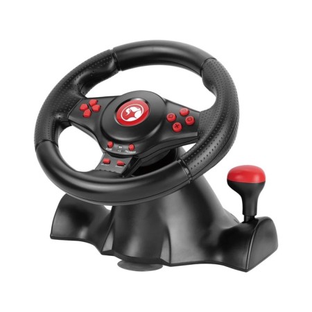 Steering wheel Marvo GT-903, support PS4/PS3/Xbox/Android/PC, cable 2 m-6