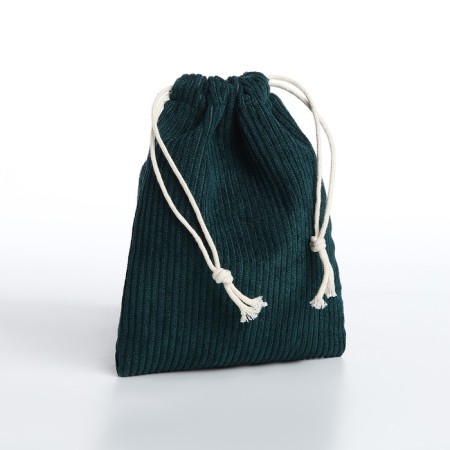 Cosmetic bag - a bag of ties, green color