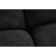Harmain amauri metal/velor, black/black 35x36x64 cm