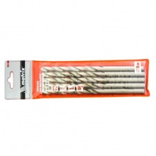 The metal drill elongated Matrix, 10x184 mm, HSS, cylindrical shank, 5 pcs.