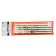 The metal drill elongated Matrix, 10x184 mm, HSS, cylindrical shank, 5 pcs.