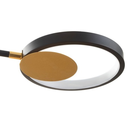 Causteen with PDU 2301/6BK LED 120W 3000-6000K Black 75x75x8 cm Bayerlux-6
