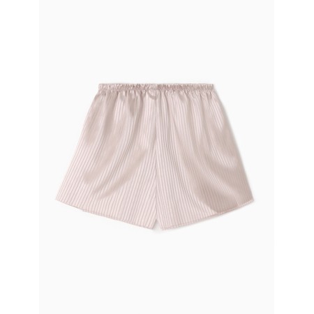 Women's pajama shorts minku: Home Collection Beige Color, Rr. 46-7