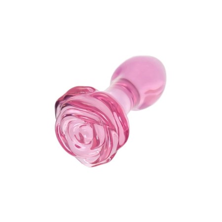 Anal sleeve Sexus Glass, Glass, Pink, 12.6 cm-1