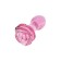 Anal sleeve Sexus Glass, Glass, Pink, 12.6 cm