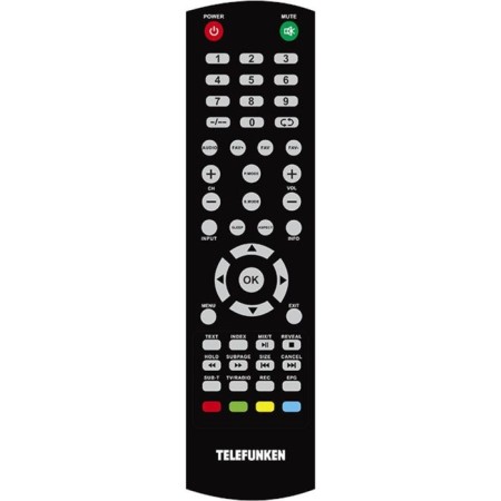 TV Led Telefunken 31.5 "TF-LED32S71T2 (black)/H Black HD 50HZ DVB-T DVB-T2 DVB-C US 102954-1