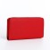 Women's wallet with lightning, dark red color