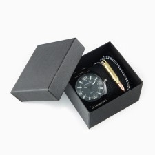 Male gift set BolingDun 2 in 1: Watch, Pendant, D-4.8 cm