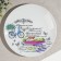 Porcelain plate "Provence", d = 20 cm, white