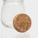Glass jar for spices with a cork lid "Parfa", 100 ml, 5.7 × 7 cm
