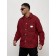 Windbreaker male, size 54, red color