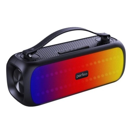 Portable acoustics Perfeo (PF_D0053) L.E.D FM, MP3 USB, AUX, TWS, LED, 14 W, 2200 MAH-1
