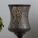 Aroma lace with backlight "Patterns" GU10 35W+RGB black 11x11x23 cm