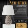 Leslie table lamp E14 40W white-black 22x22x34.5 cm