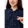 Female blouse, size 66, blue-white color