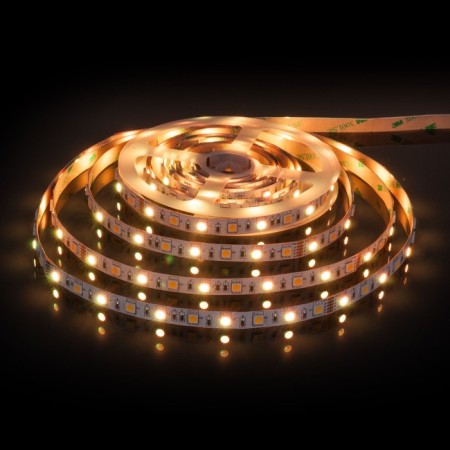 Elektrostandard LED strip, IP20, 5050, 60LED/m, 24V, MIX RGB/glow warm white-1