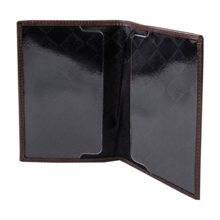 Passport cover, brown color-1