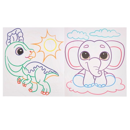 Coloring "from the mouse", with colored contours-4