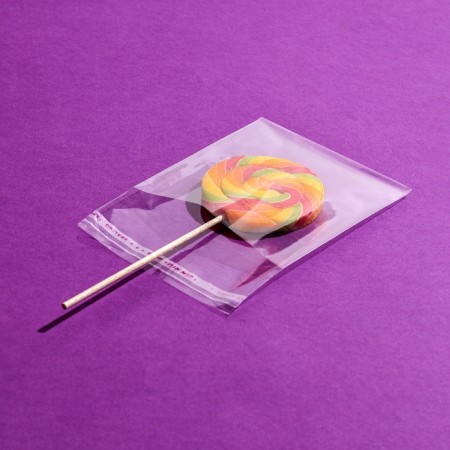 BOPP package with an adhesive valve 10 x 10/4 cm, 25 μm-7