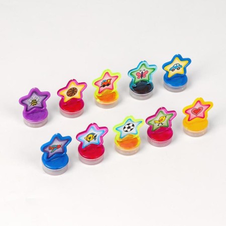 Printing color "stars", set of 10 pcs., Mix-1