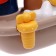 Bath watering can on suction cup "Bear"