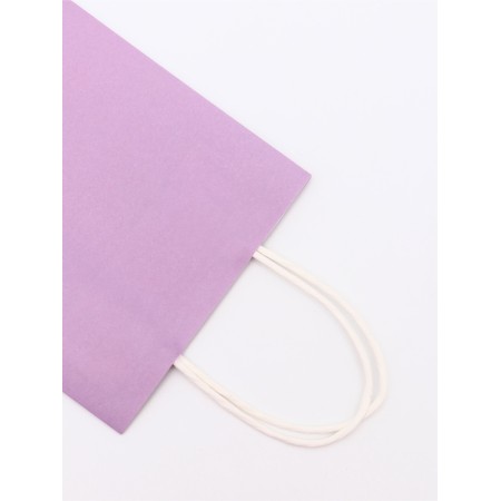 Craft package for a bottle, lilac, 14 x 8 x 32 cm-4