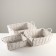 A set of baskets, 3 pcs, 50x40x18 cm, 44x34x16 cm, 38x28x14 cm, willow