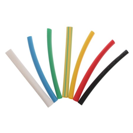 Heat -assigned tube 6/3 set (7 colors each 3 pcs, 10 sm), 21 pcs