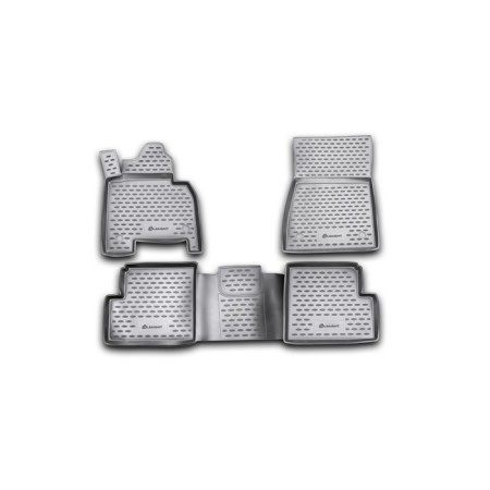 Rugs in the Mercedes-Benz G-Class W463 2007-2016 salon, 4 pcs. (polyurethane)