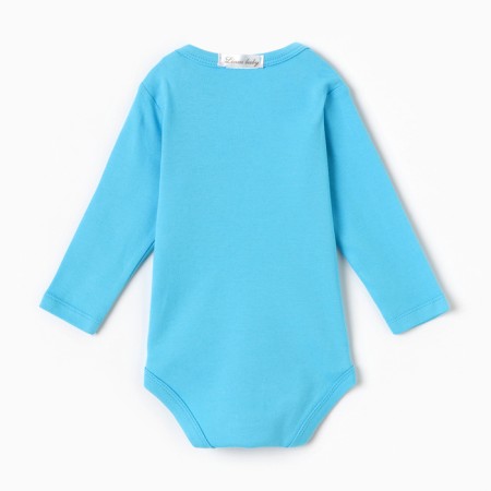 Body baby, blue color, height 56 ​​(0-1 months)-4