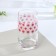 High glass glass "Romb", 330 ml, lilac color