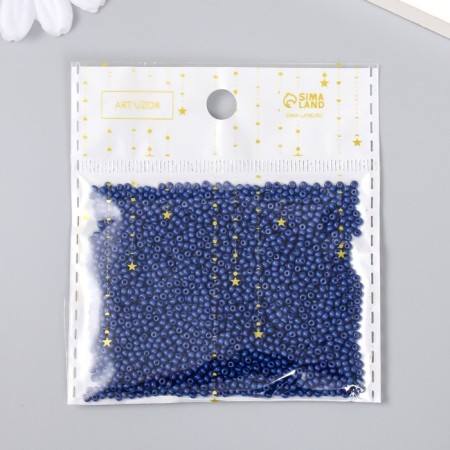 Glass bead 12/0 "ultramarin" 15 grams-2