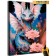 Picture on the numbers "Dragon with flowers" 40 × 50 cm