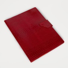 Folder for documents on the valve, 4 sets, red color