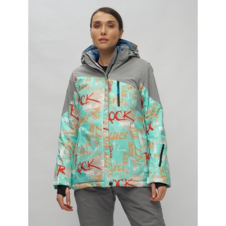 Ski suit, size 44, turquoise color-28