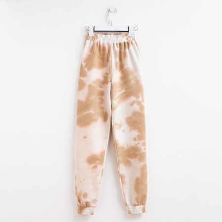Women's pants Minaku: Casual Collection Beige Color, Rr. 48-4