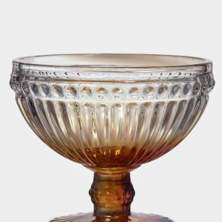 Glass Kremanka "Bosphorus", 350 ml, 12 × 11 cm, color gradient Gold-2