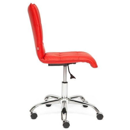 Zero Eco-leather chair, red 36-161-1