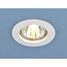Светильник 863 MR16 WH, IP20, 35 Вт, G5.3, d=60 мм, цвет белый