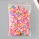 Beads rubber curly "stars" mix, units. 500 pcs.