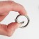 Karabin ring, d = 20/28 mm, thickness - 4 mm, silver color