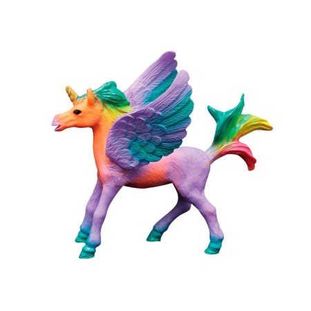 Figure "World of Fantasy: Violet foal for the unicoride with wings"